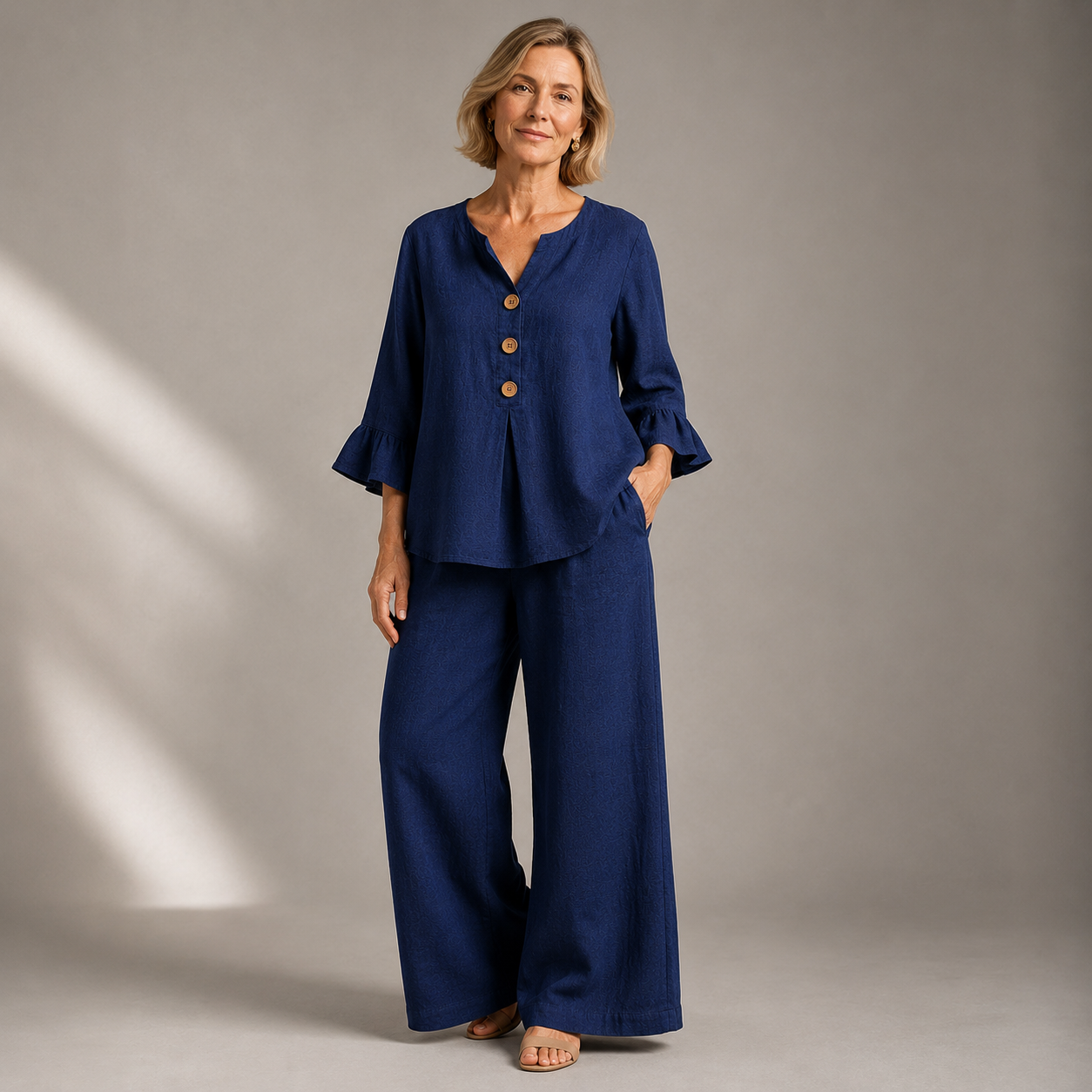 Camille Summer Linen Set