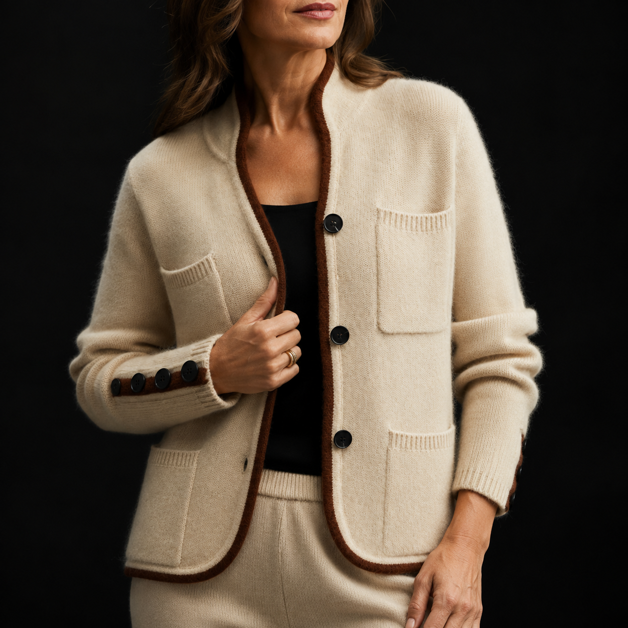 Marcelline Cashmere Cardigan