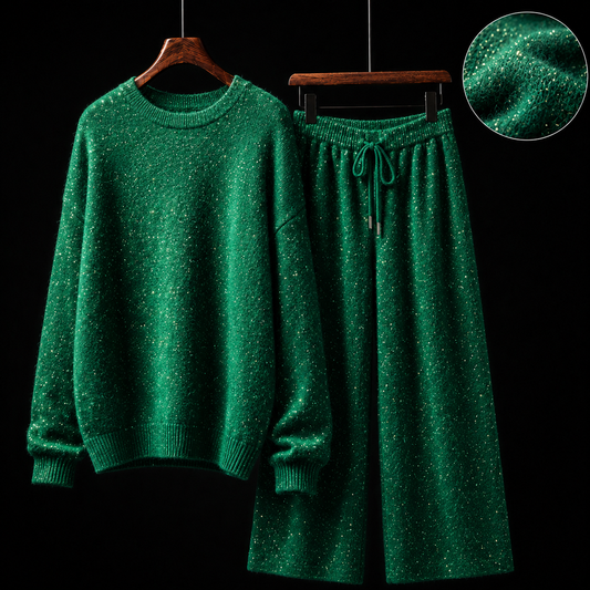 Aurelia Sparkle Cashmere Set