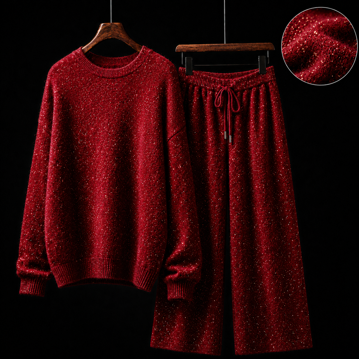 Aurelia Sparkle Cashmere Set