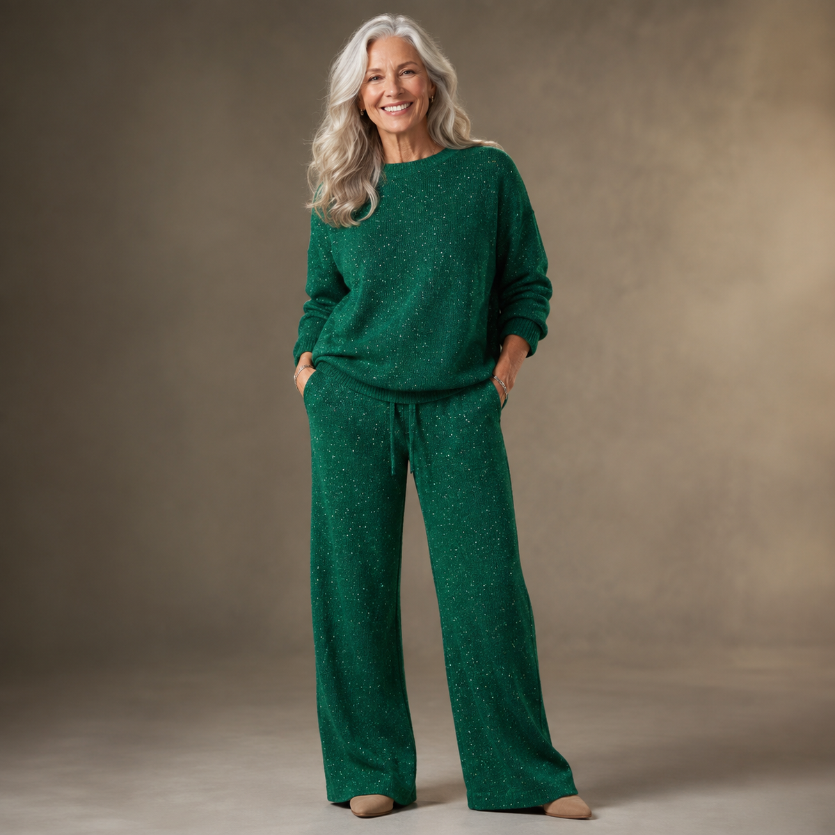 Aurelia Sparkle Cashmere Set