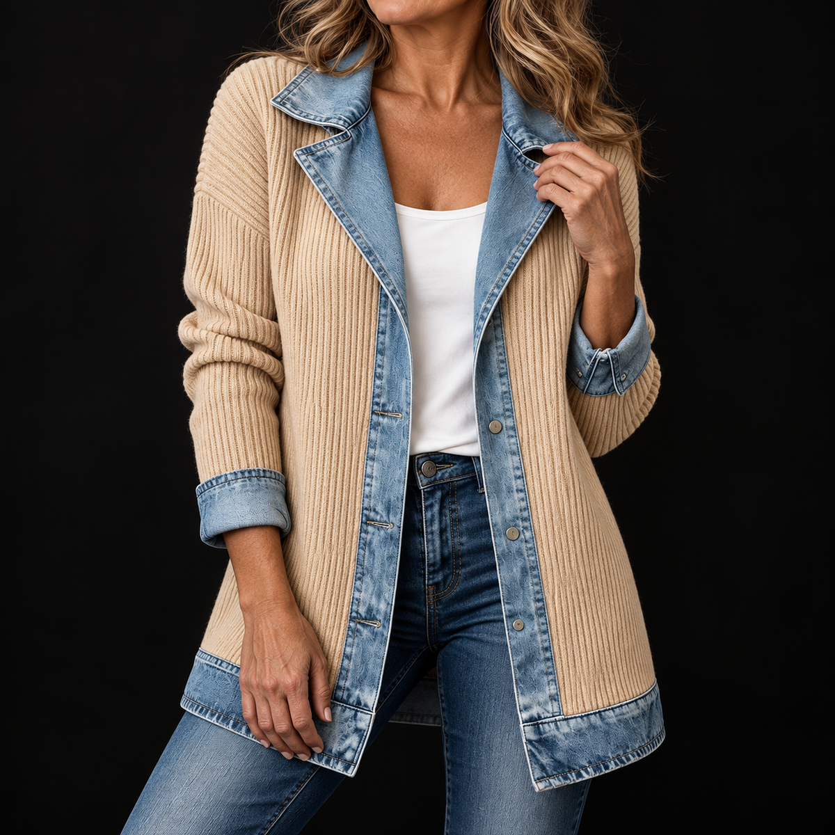 Chelsea Denim Coat