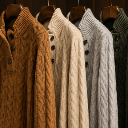 Sierra Cashmere Knit Cardigan