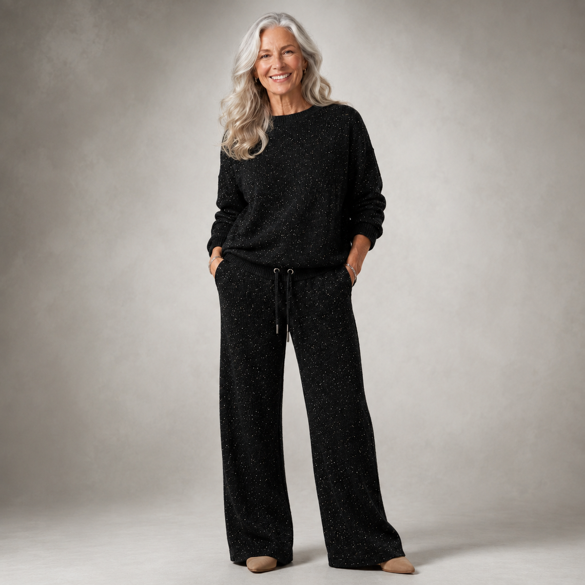 Aurelia Sparkle Cashmere Set