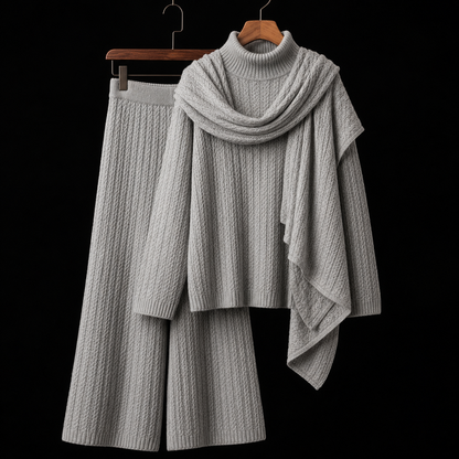 Alena Cashmere Signature Knit Set