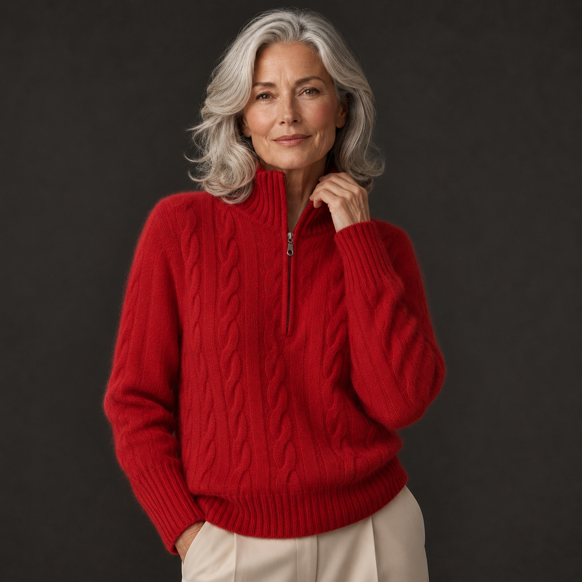 Riviera Cashmere Knit Cardigan