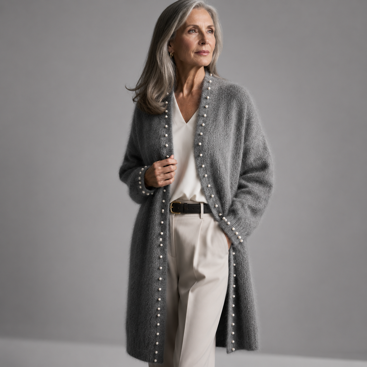 Saint-Claire Pearl Cardigan
