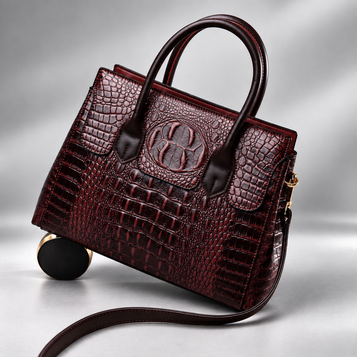 Helen Crocodile Leather Bag
