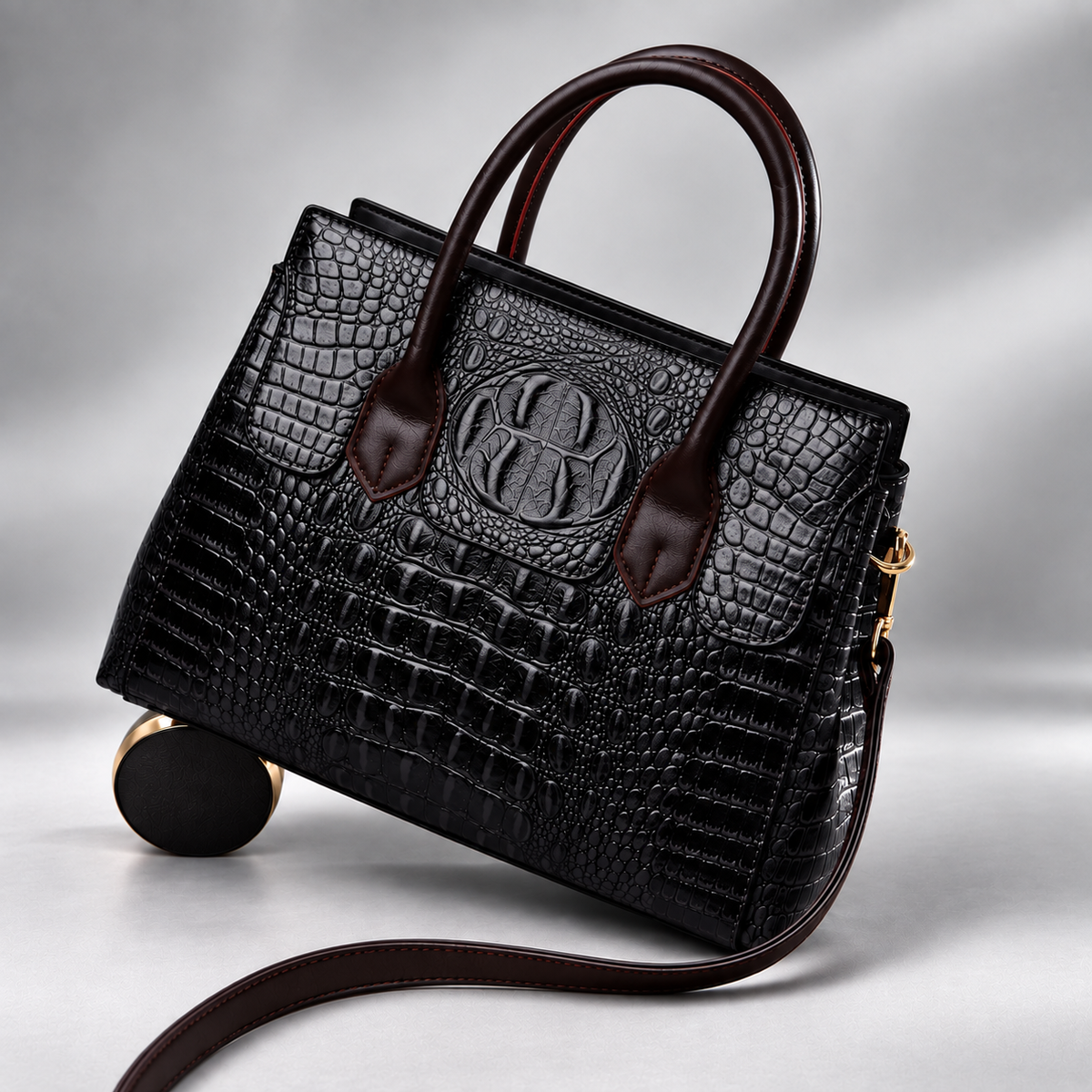 Helen Crocodile Leather Bag
