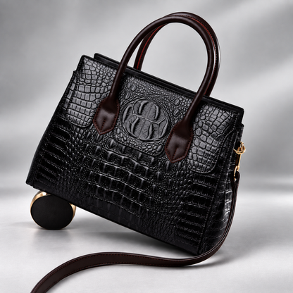 Helen Crocodile Leather Bag