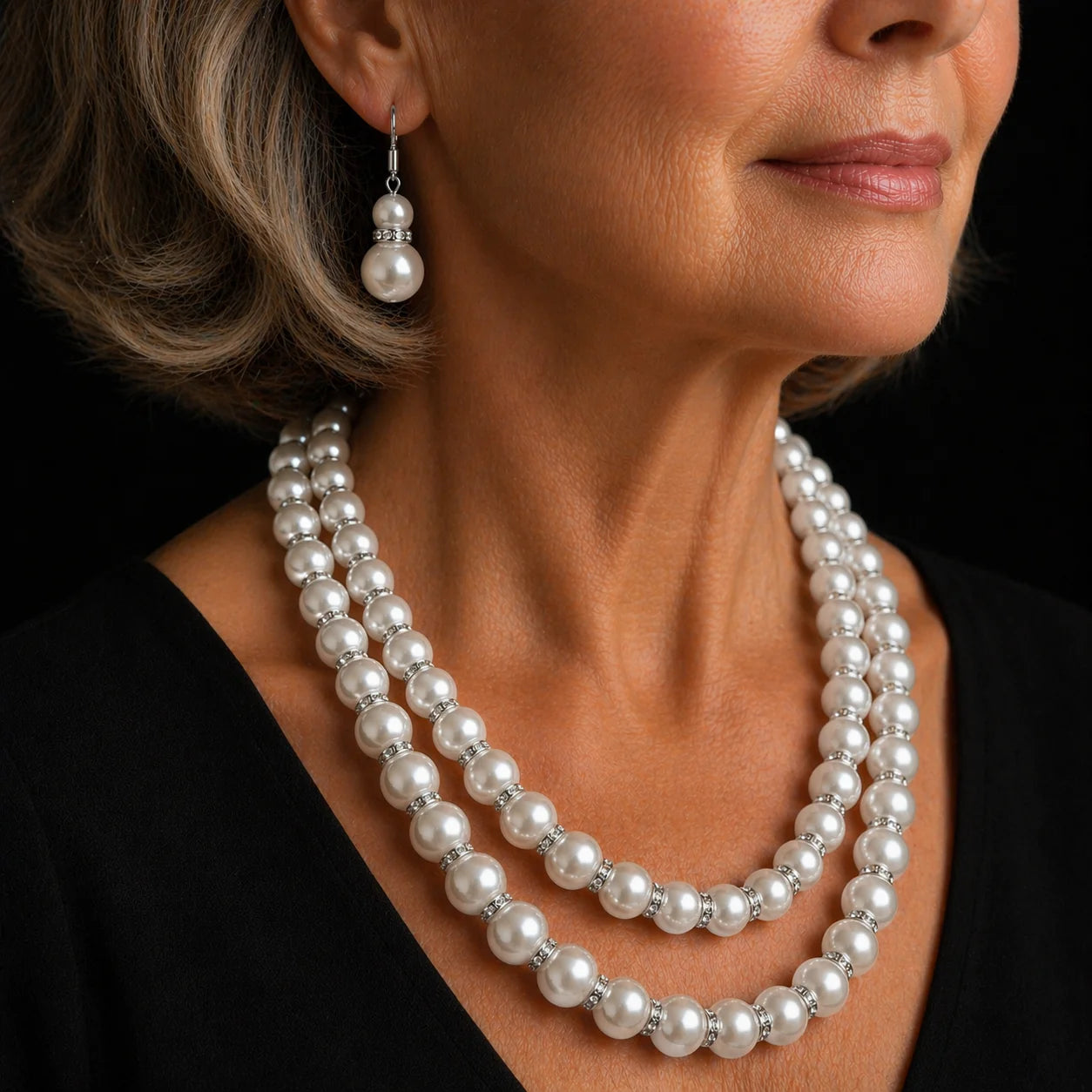 Ophelia Crown Pearl Necklace