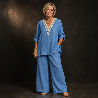 Geneviève Linen Set
