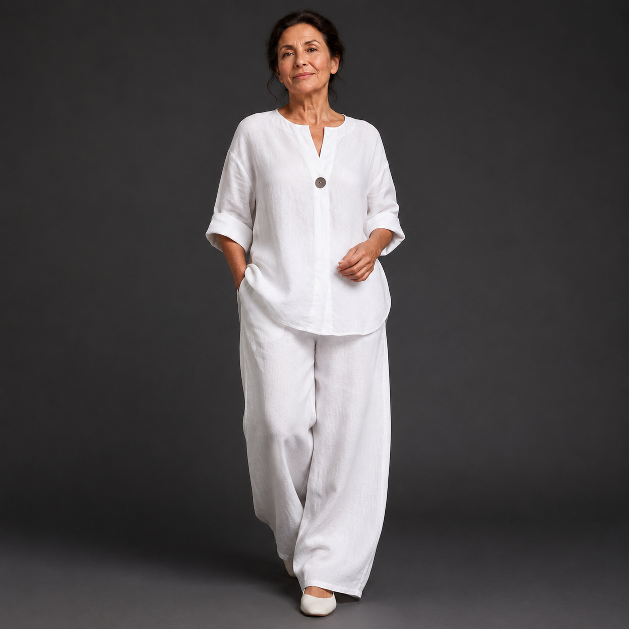 Madeline Linen Lounge Set