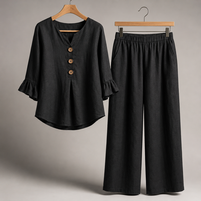 Camille Summer Linen Set