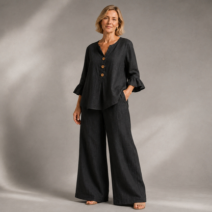 Camille Summer Linen Set