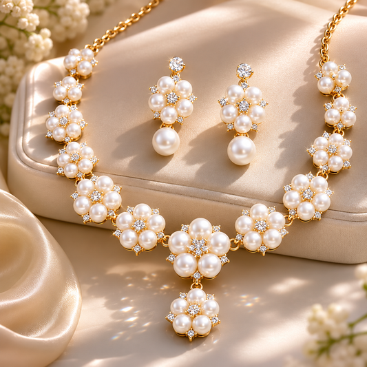 Fleur Royale Pearl Set