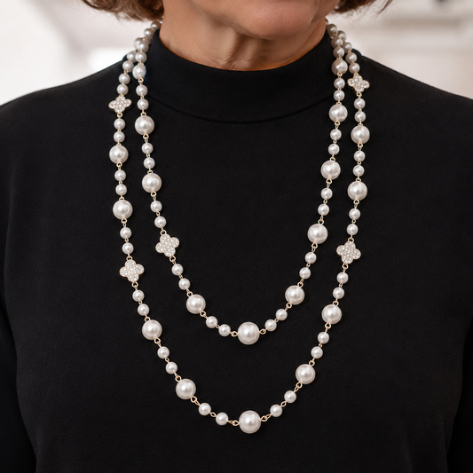 Maison Fleur Pearl Necklace