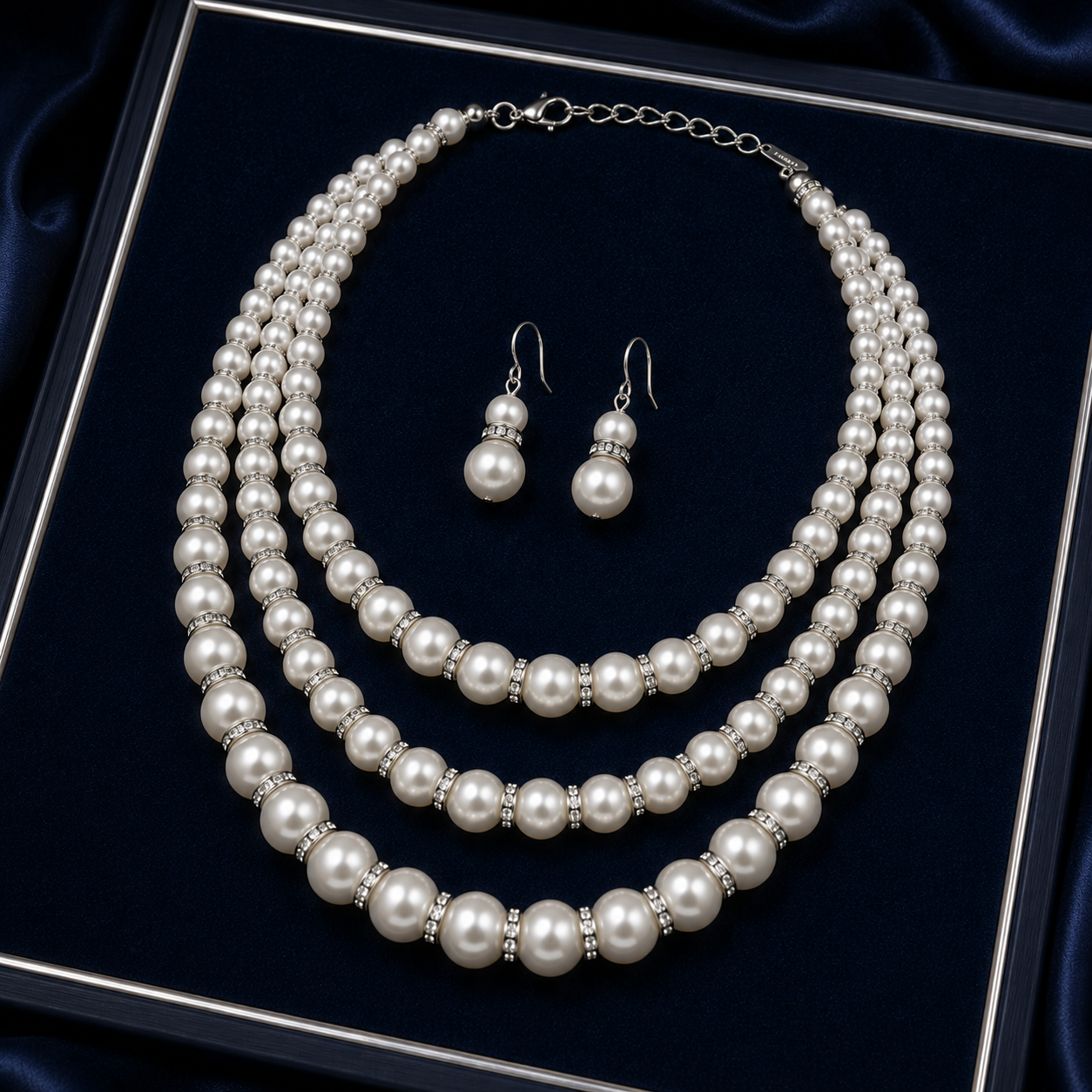 Anne-Marie Akoya Pearl Set