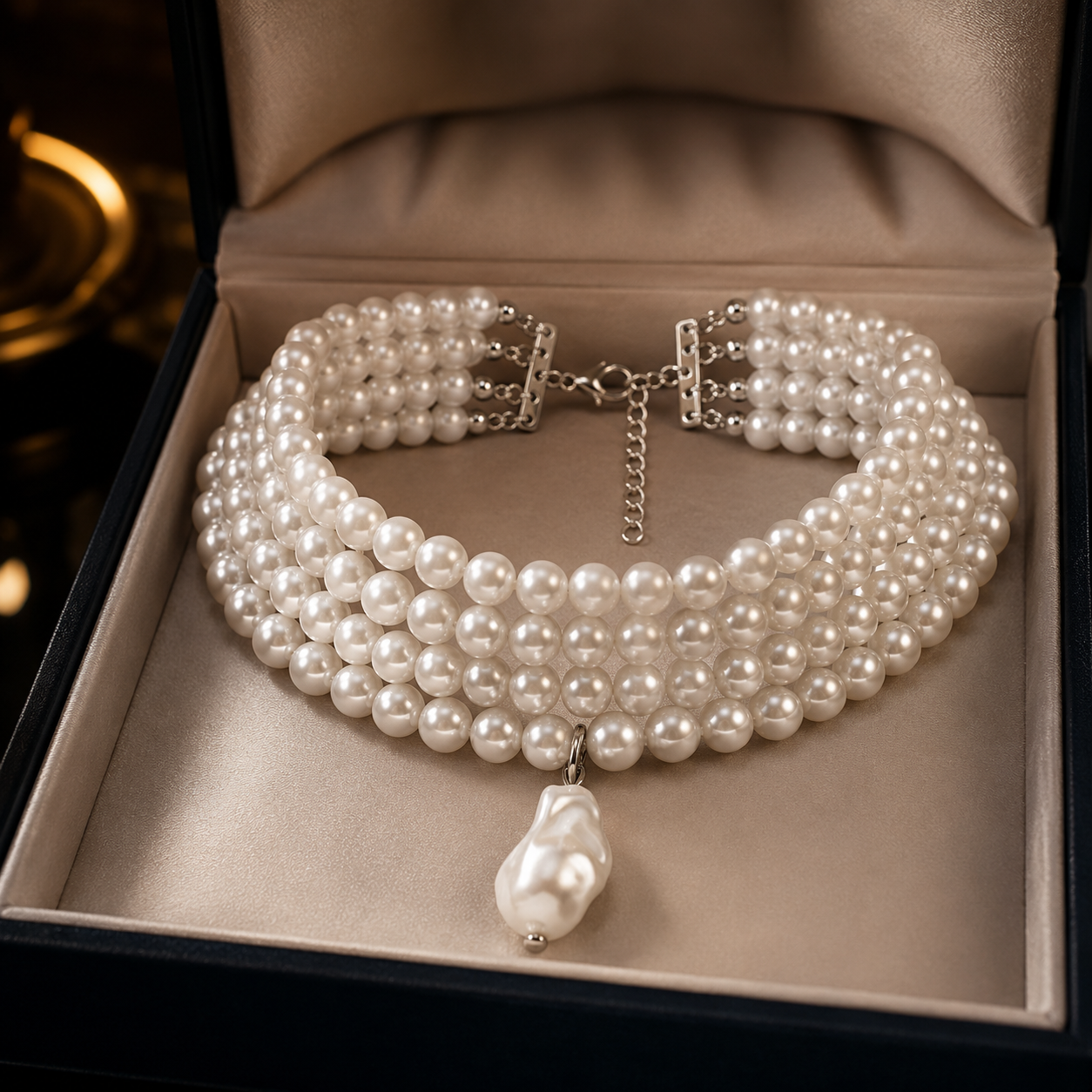 Opéra Baroque Pearl Collar