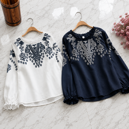 Margaret Linen Blouse