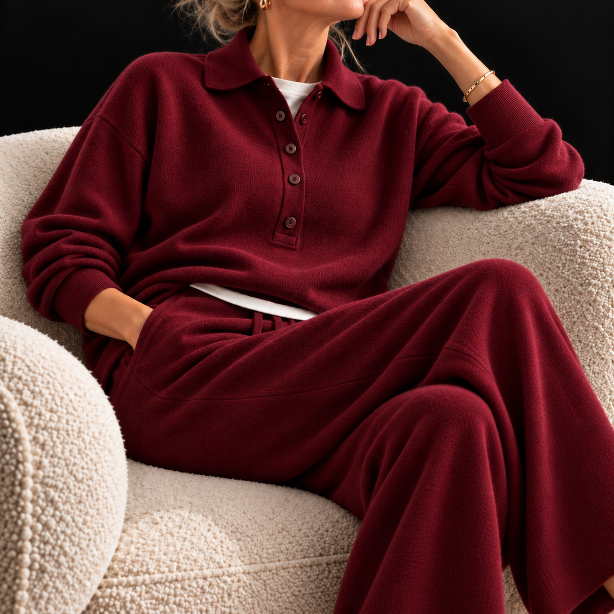 Andrea Cashmere Lounge Set