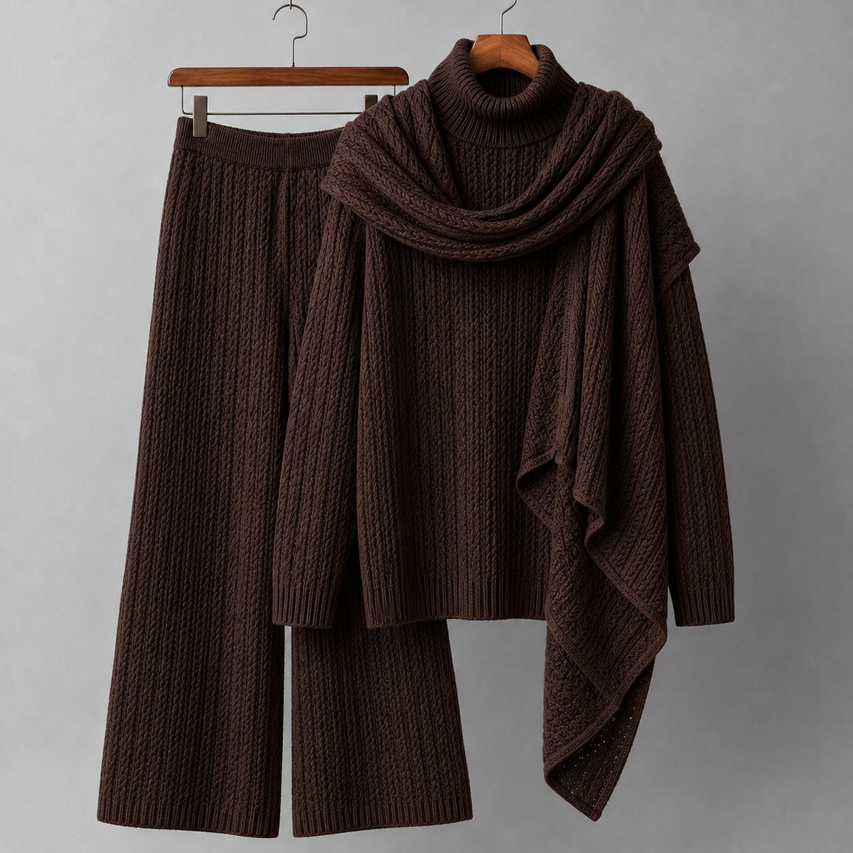 Alena Cashmere Signature Knit Set