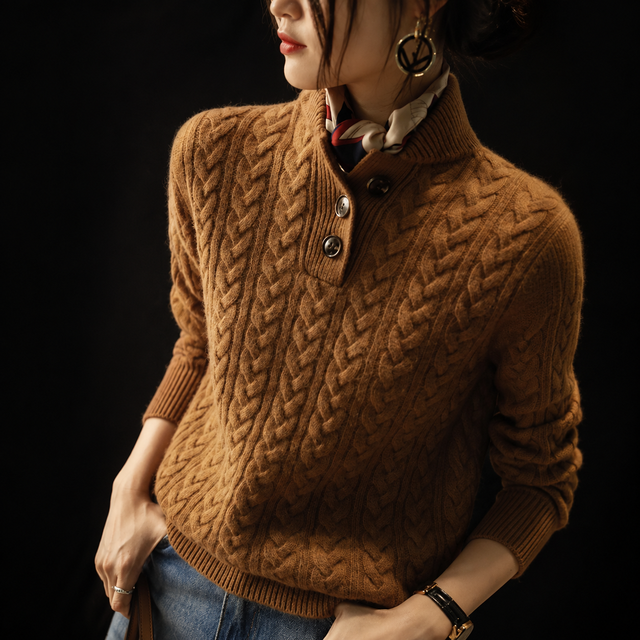 Sierra Cashmere Cardigan