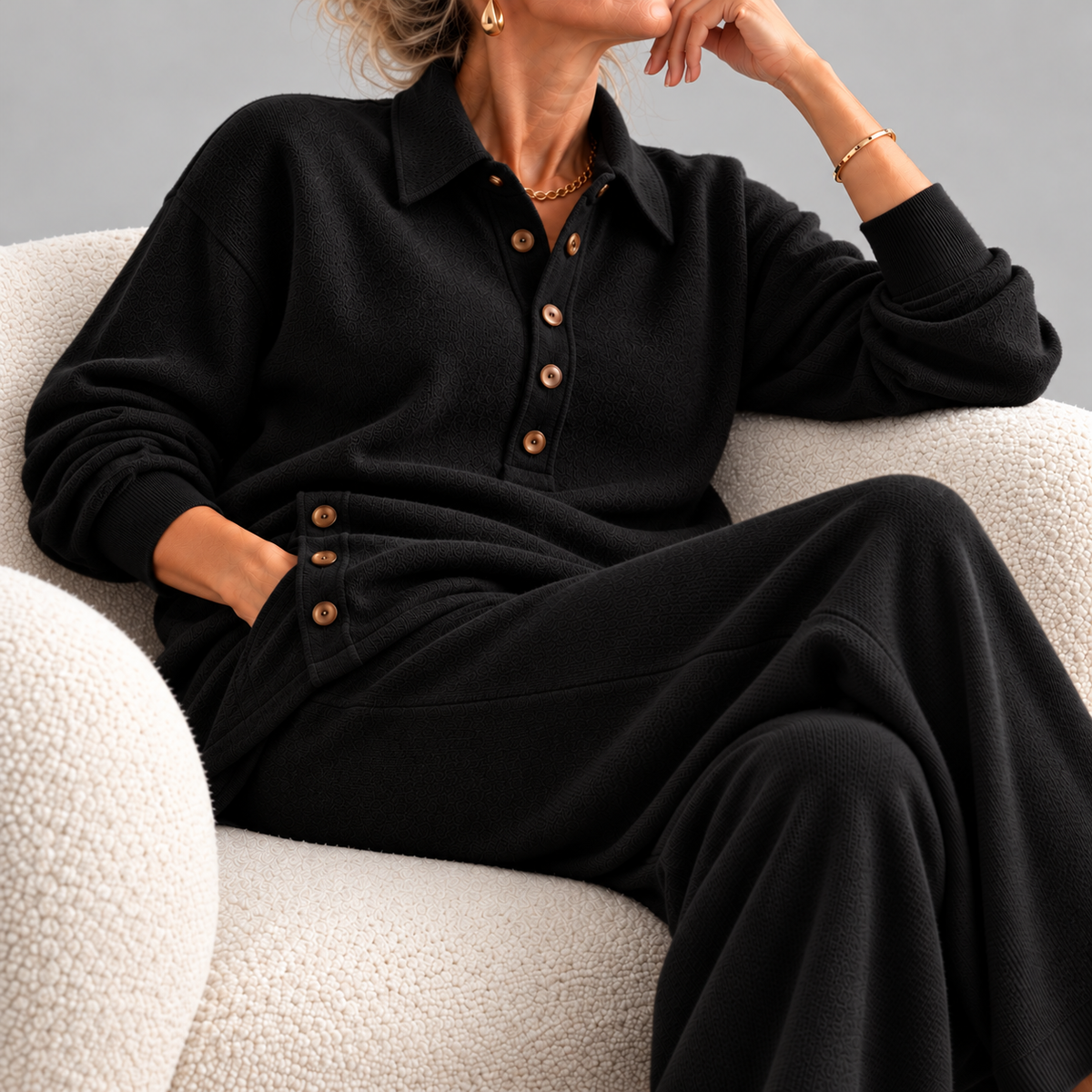 Leah Cashmere Lounge Set