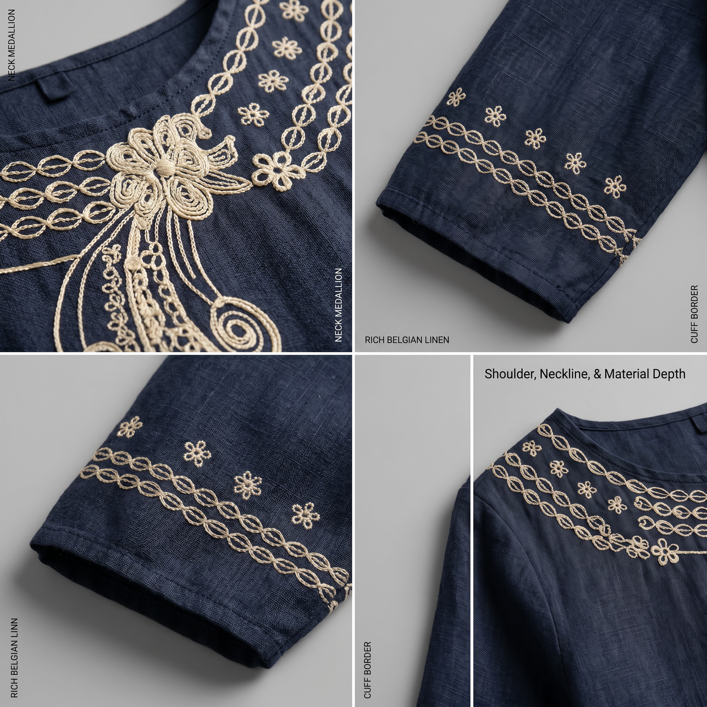 Riviera Floral Linen Set