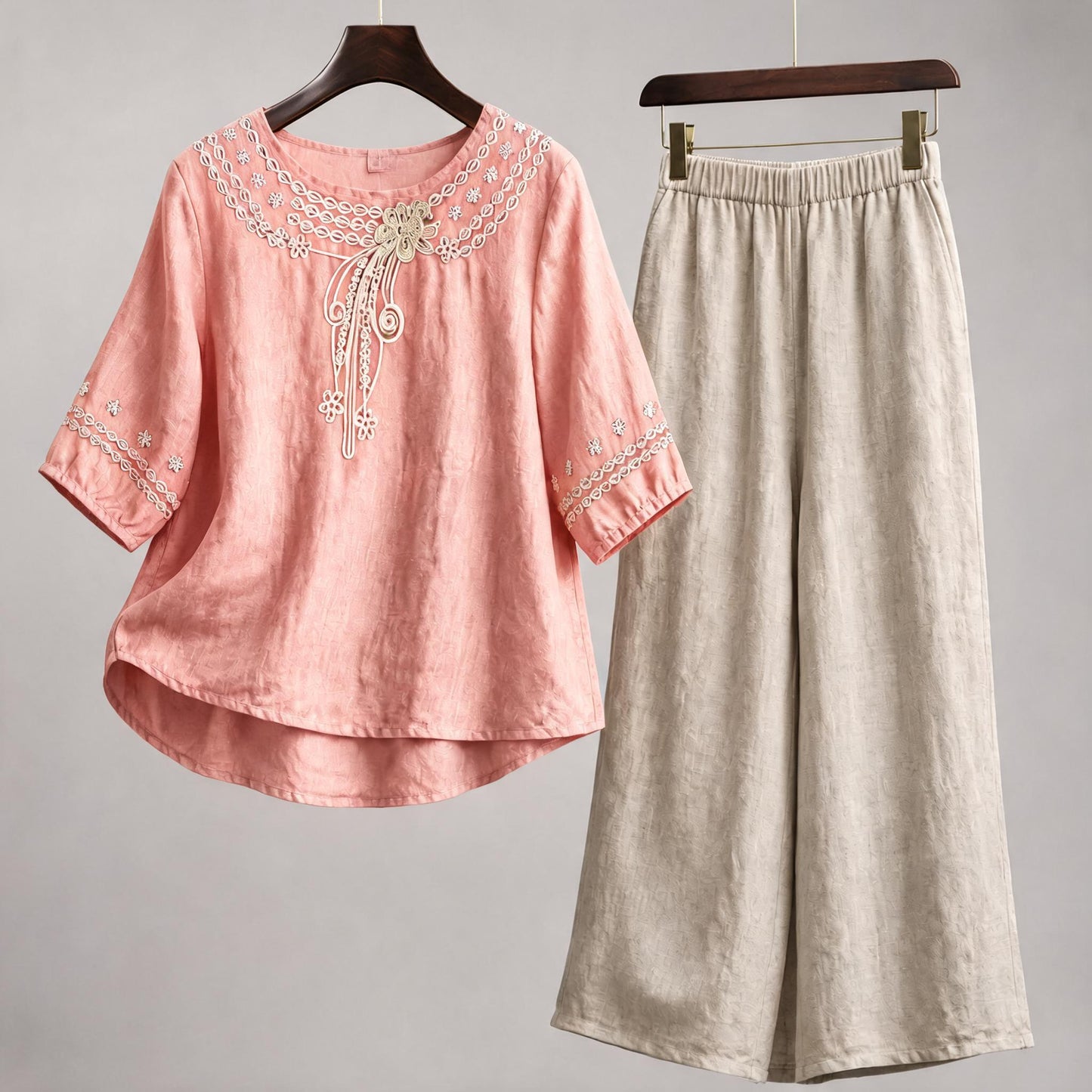 Riviera Floral Linen Set