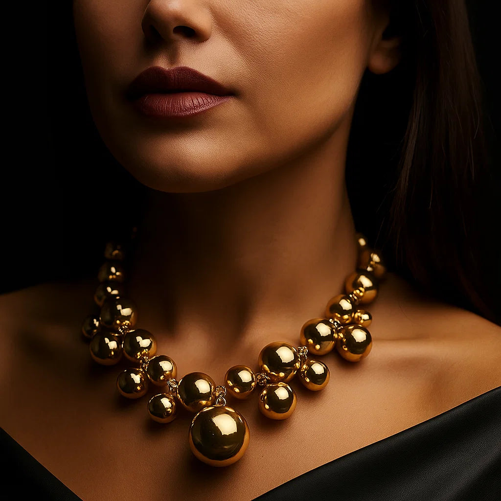 Belle Pearl Collar Necklace