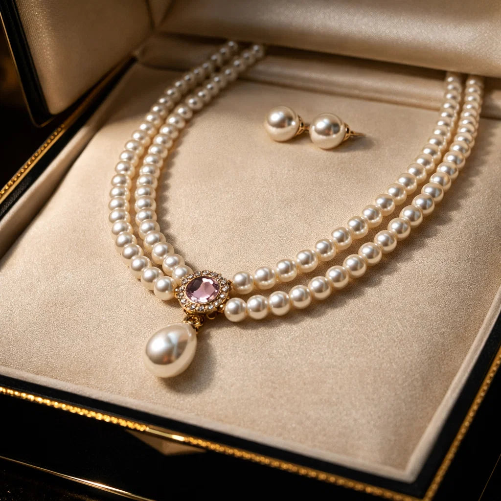 Rosalie Classic Pearl Set