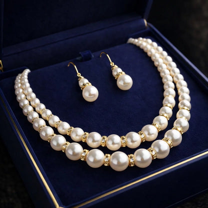 Ophelia Crown Pearl Necklace