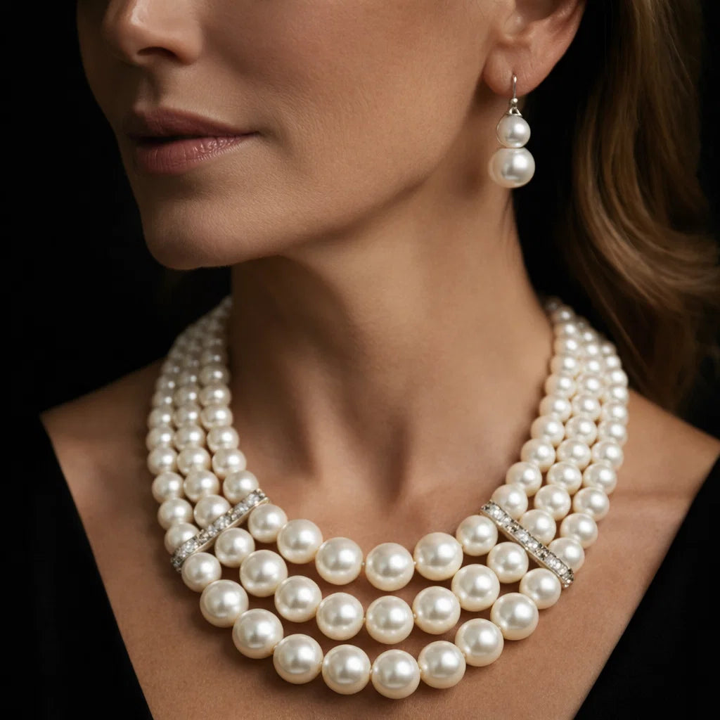 Rosalie Crown Pearl Ensemble
