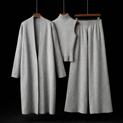 Maison Cashmere Signature Knit Set