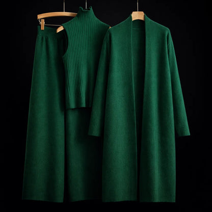 Madeleine Cashmere Signature Knit Set