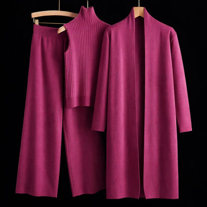 Madeleine Cashmere Signature Knit Set
