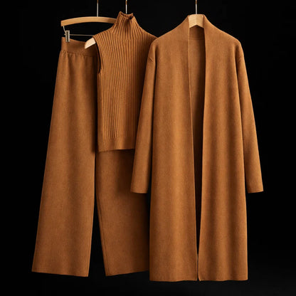 Madeleine Cashmere Signature Knit Set