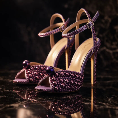 Royal Pearl Grace Heels