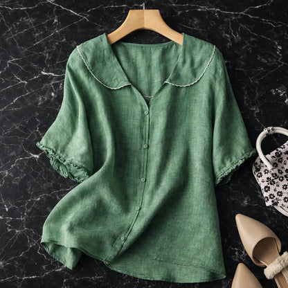 Rica Linen Blouse
