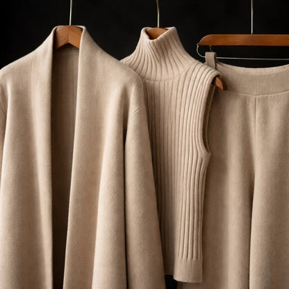 Maison Cashmere Signature Knit Set